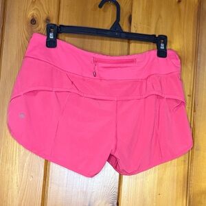 lululemon athletica Pink Athletic Shorts